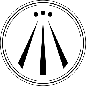 A symbol representing the Awen from Celtic myt...
