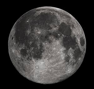 Full Moon photograph taken 10-22-2010 from Mad...