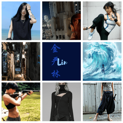 Lin moodboard