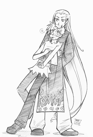 Robin And Jiang By BrokenDeathAngel