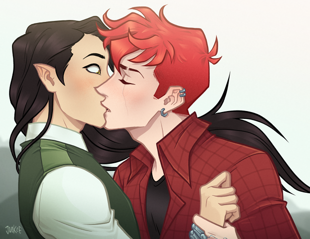 Robin Kissing Jiang By Jackce