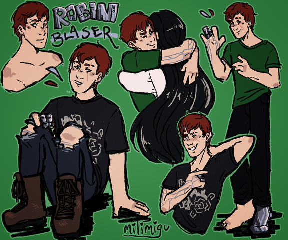 Robin Sketches By Milimigu