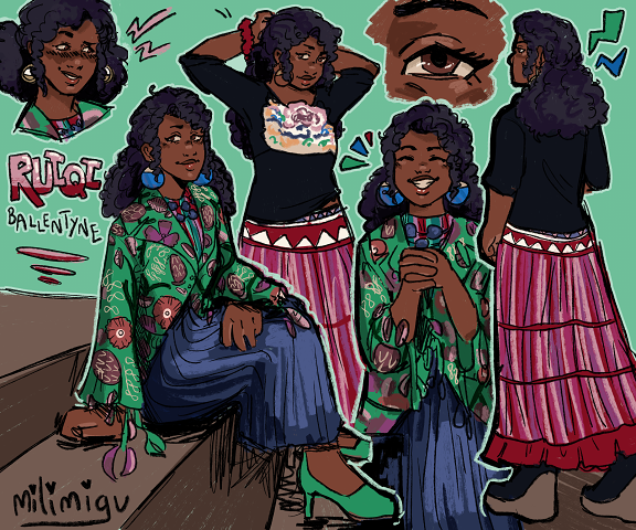 Ruiqi Sketches By Milimigu